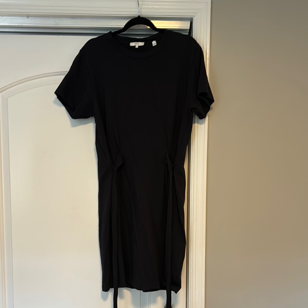 NWOT! Vince Black T shirt Dress - Picture 2 of 8